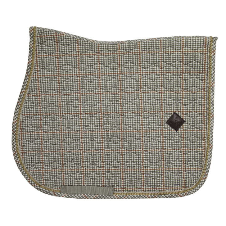 Kentucky Horsewear Springschabracke Pied-De-Poule Sattelunterlage Kentucky Horsewear Springschabracke Pied-De-Poule Sattelunterlage