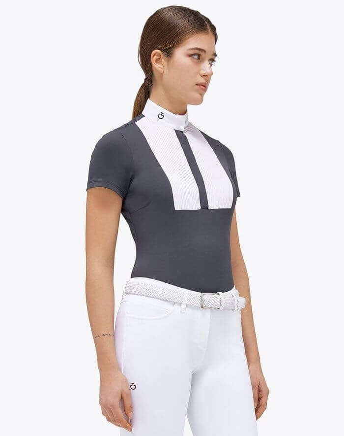 Cavalleria Toscana Turniershirt Damen Tech Piquet HW23 Cavalleria Toscana Turniershirt Damen Tech Piquet HW23