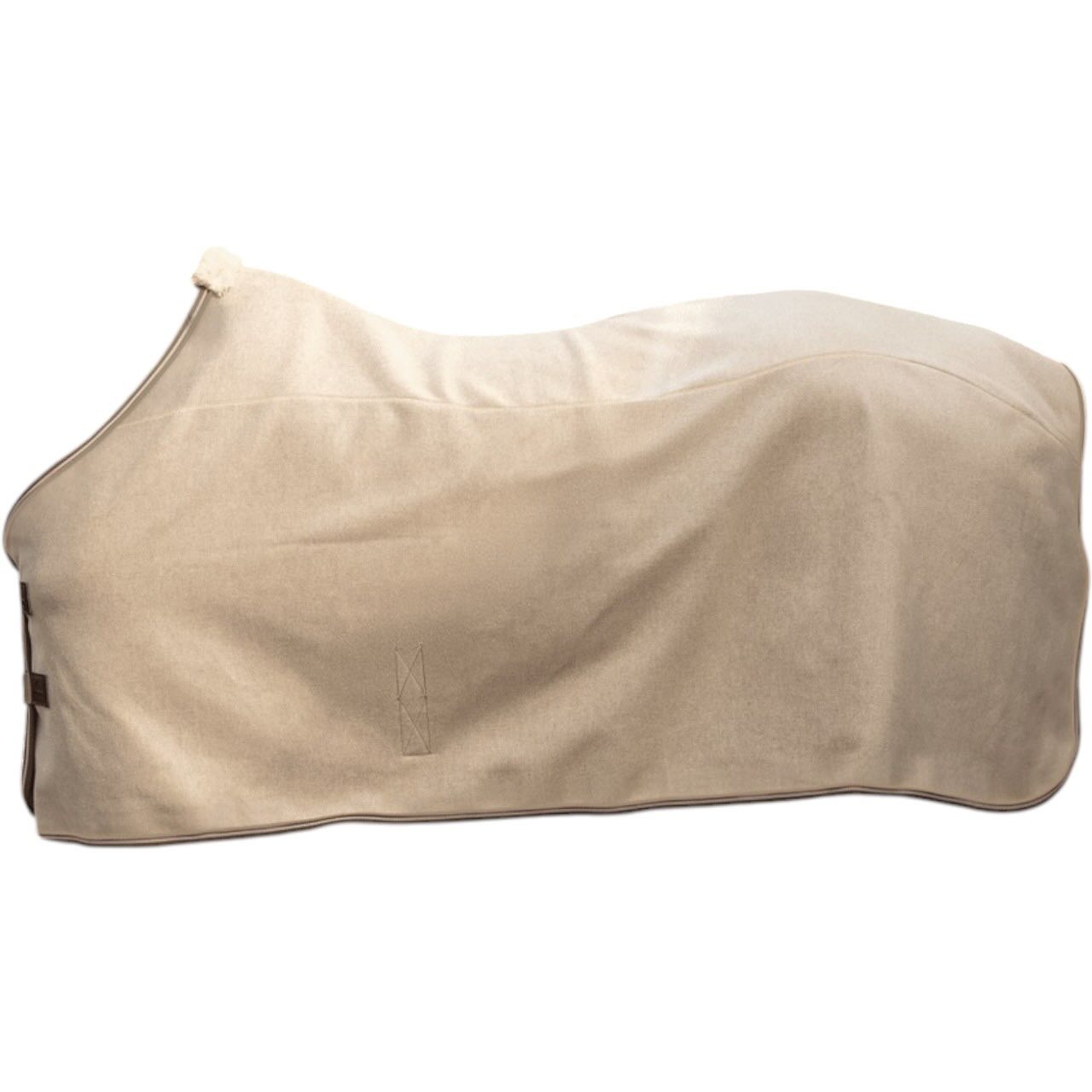 Kentucky Horsewear Fleecedecke Heavy Melange Abschwitzdecke Beige 140 | kavalio - für mich und mein Pferd
