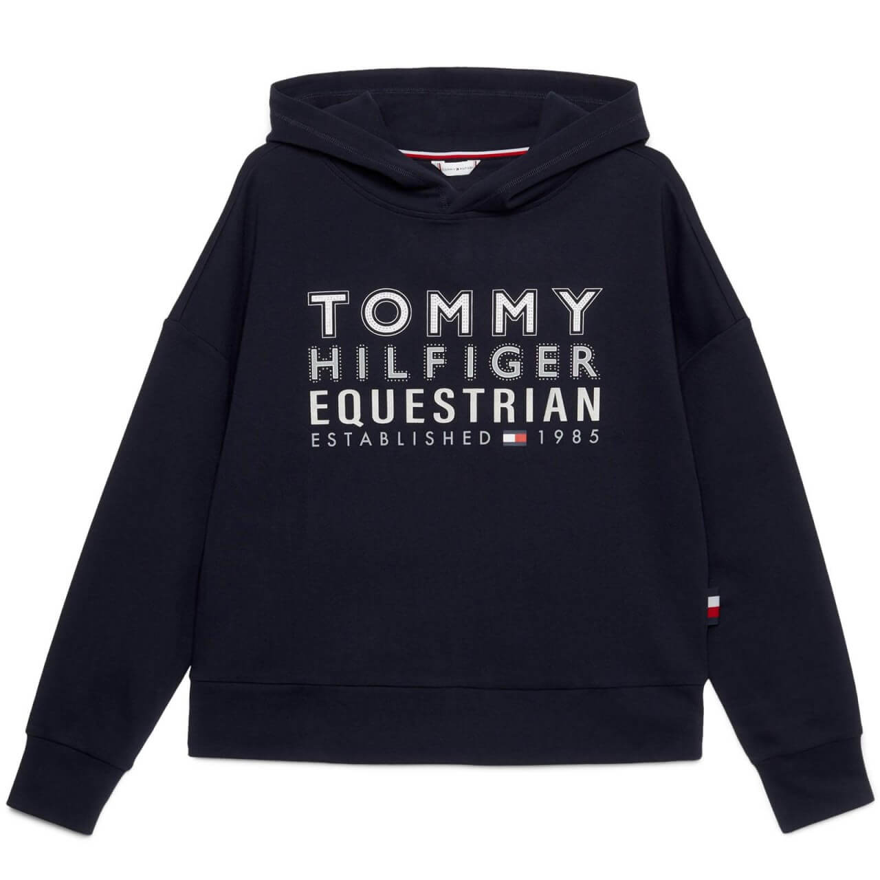 Tommy Hilfiger Equestrian Hoodie Damen Paris Oversized HW 2023 Kapuzenpullover Tommy Hilfiger Equestrian Hoodie Damen Paris Oversized HW 2023 Kapuzenpullover