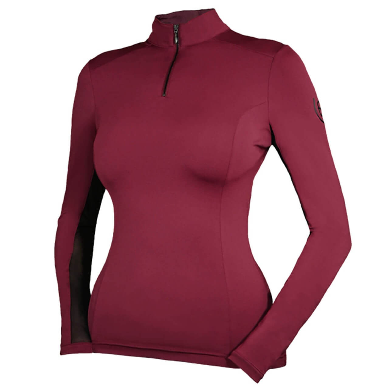 Equestrian Stockholm Baselayer Damen Air Breeze Bordeaux Longsleeve Equestrian Stockholm Baselayer Damen Air Breeze Bordeaux Longsleeve
