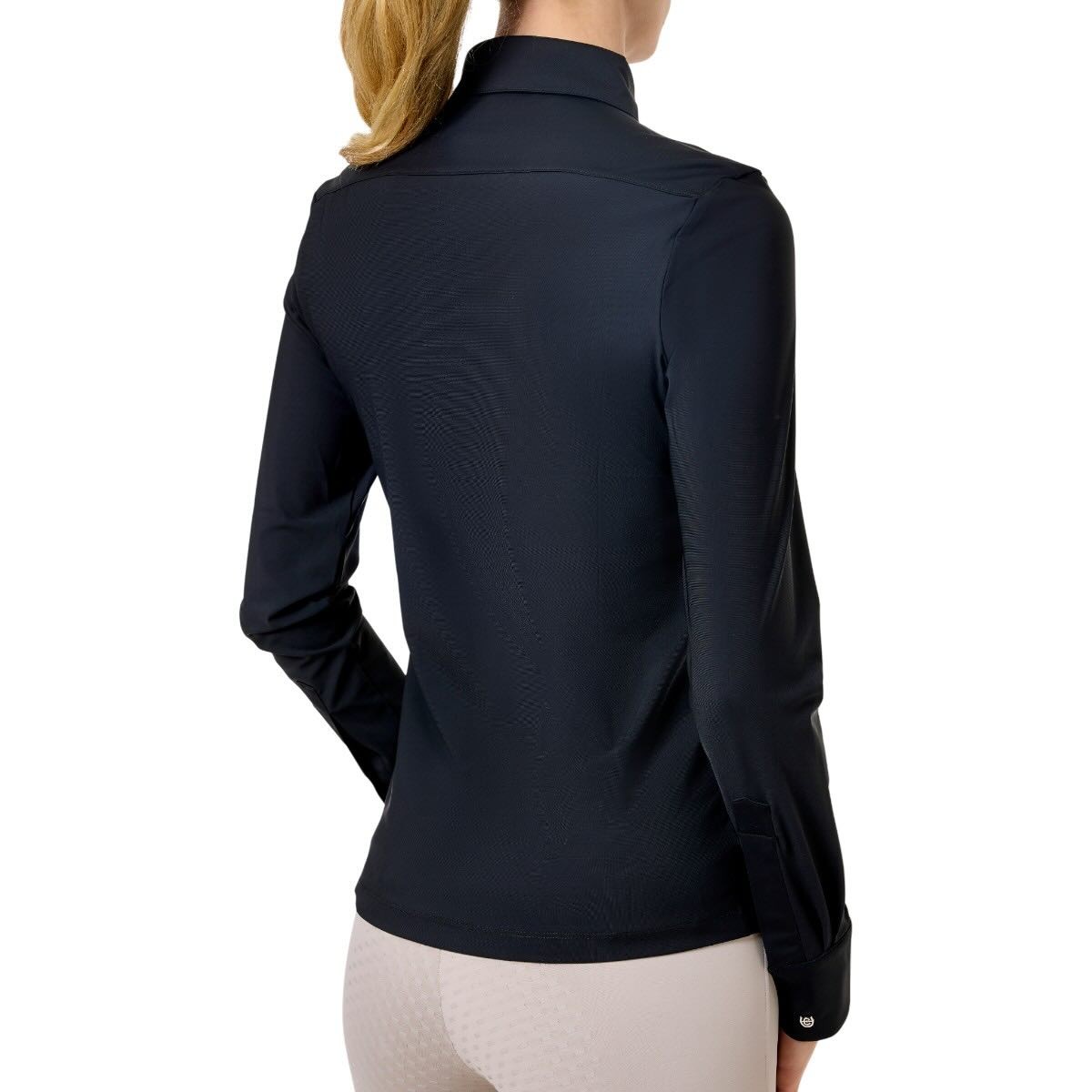 Equestrian Stockholm Turniershirt Damen Langarm Performance Shirt Sand Kollektion Equestrian Stockholm Turniershirt Damen Langarm Performance Shirt Sand Kollektion