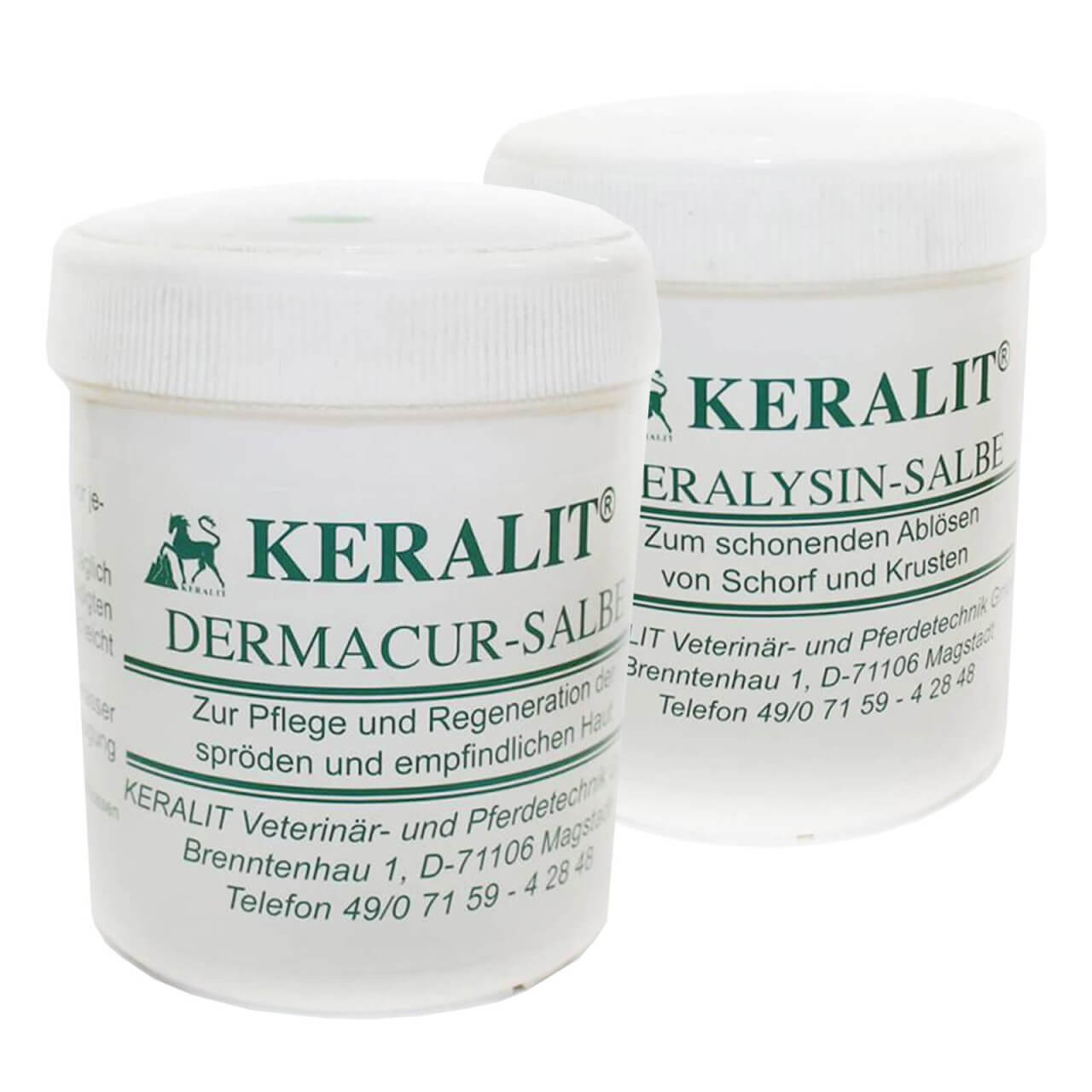 Keralit Hautpflege Set - schonende Pflege bei Ekzemen & Mauke Keralit Hautpflege Set - schonende Pflege bei Ekzemen & Mauke