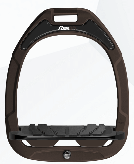 Flex-on Steigbügel Green Composite schräger Tritt Flex-on Steigbügel Green Composite schräger Tritt