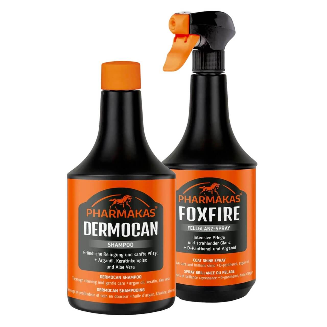 Pharmakas Horse Fitform Fellpflege Set - Spezialshampoo & Fellglanzspray im Sparpaket Pharmakas Horse Fitform Fellpflege Set - Spezialshampoo & Fellglanzspray im Sparpaket