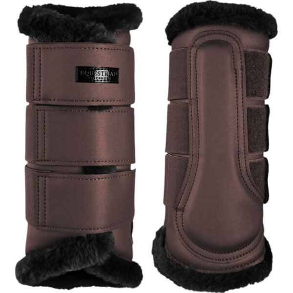 Gamaschen Dressur Mocha Fellgamaschen Gamaschen Dressur Mocha Fellgamaschen