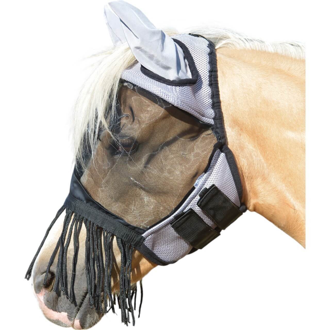BUSSE Fliegenmaske Fly Cover Fransen Gap II Fliegenhaube BUSSE Fliegenmaske Fly Cover Fransen Gap II Fliegenhaube