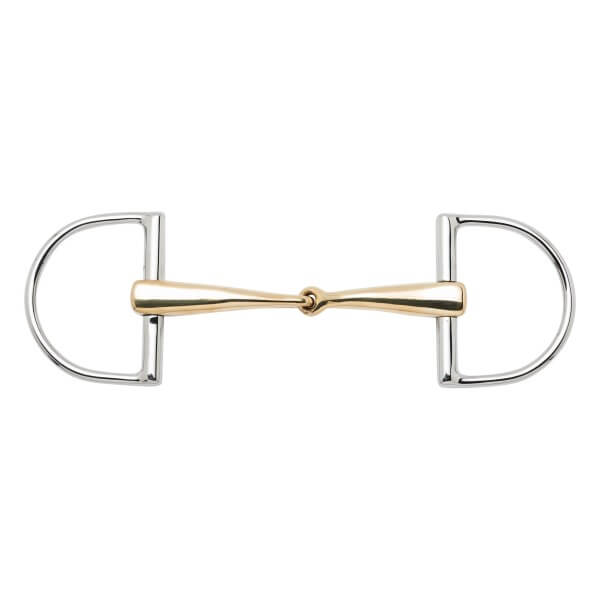 D-Ring Trense Einfach Gebrochen KAUGAN®-Shaped 16 mm Gebiss D-Ring Trense Einfach Gebrochen KAUGAN®-Shaped 16 mm Gebiss