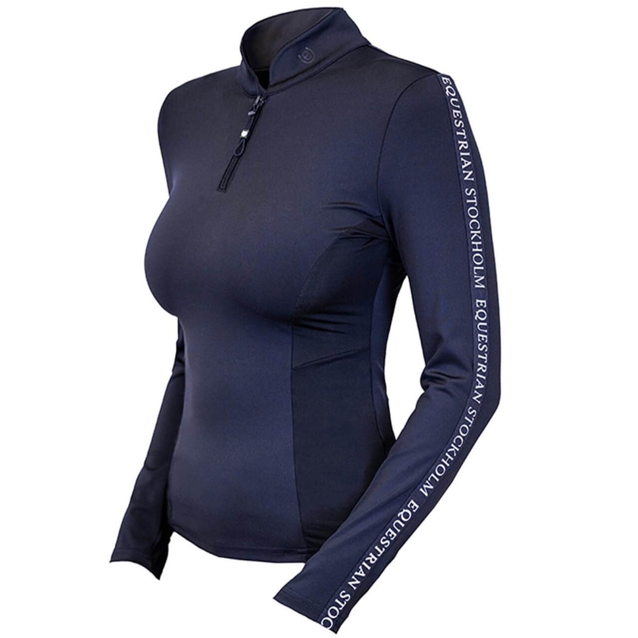 Equestrian Stockholm Funktionsshirt Damen Power Top Modern Tech Navy Baselayer Equestrian Stockholm Funktionsshirt Damen Power Top Modern Tech Navy Baselayer