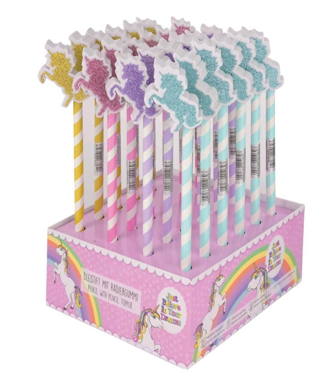 Waldhausen Bleistift mit Radiergummi Einhorn Waldhausen Bleistift mit Radiergummi Einhorn