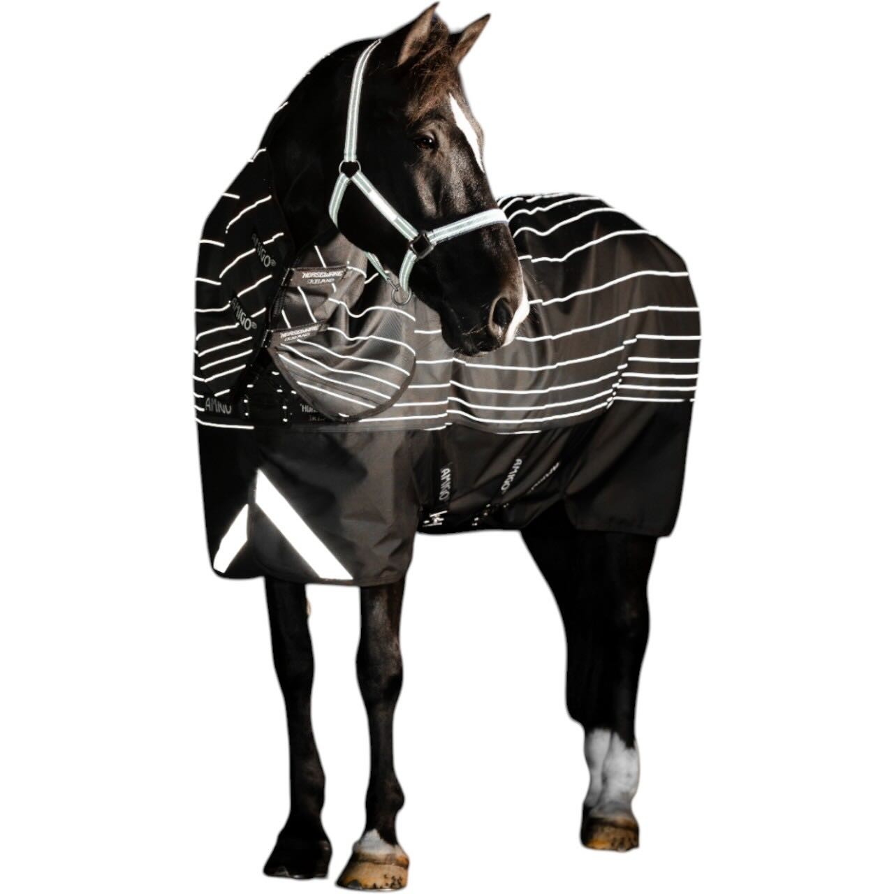 Horseware Ireland Weidedecke Amigo 100g 1200D Field Safe Reflectech Plus Turnout Decke Horseware Ireland Weidedecke Amigo 100g 1200D Field Safe Reflectech Plus Turnout Decke
