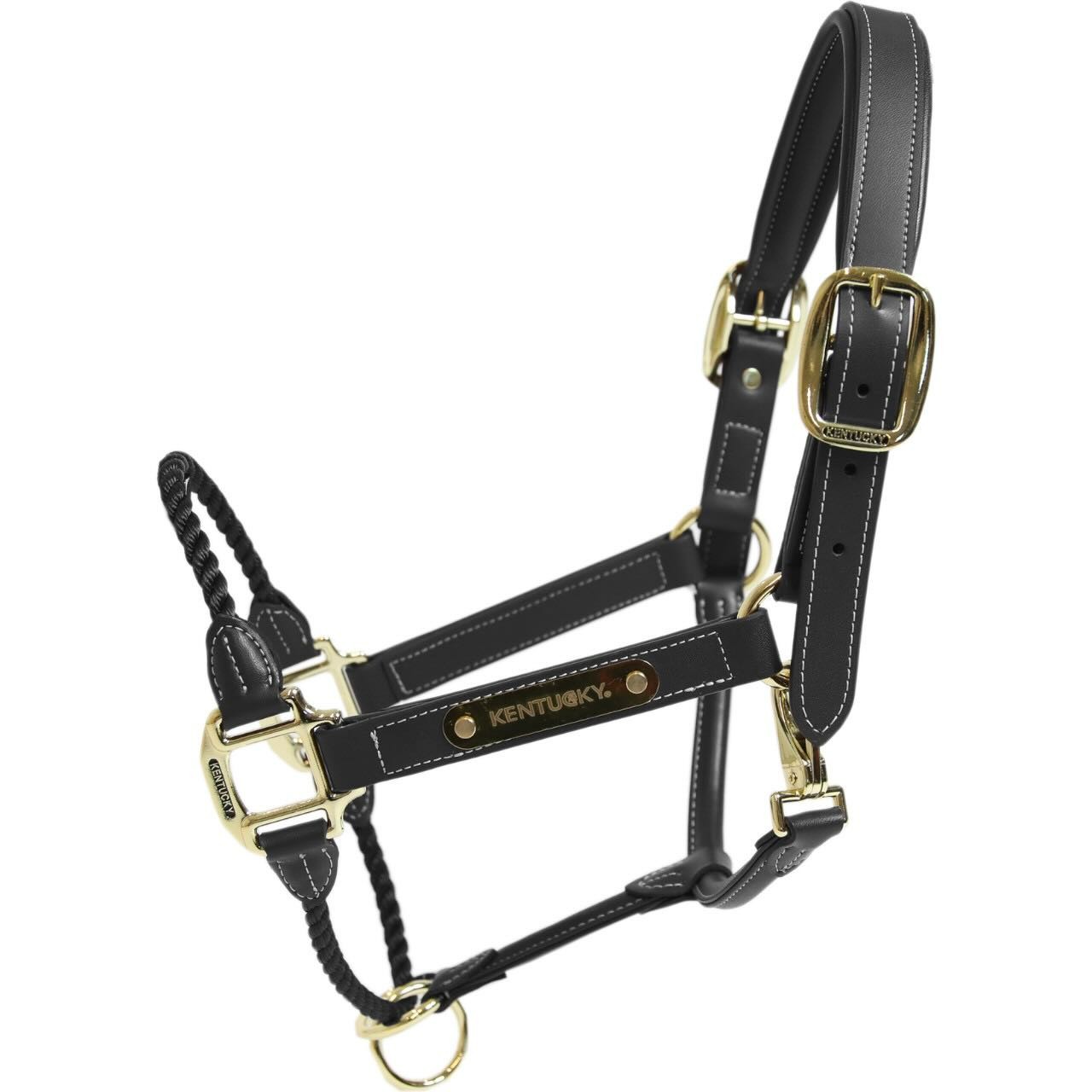 Kentucky Horsewear Lederhalfter Rope Halfter Kentucky Horsewear Lederhalfter Rope Halfter