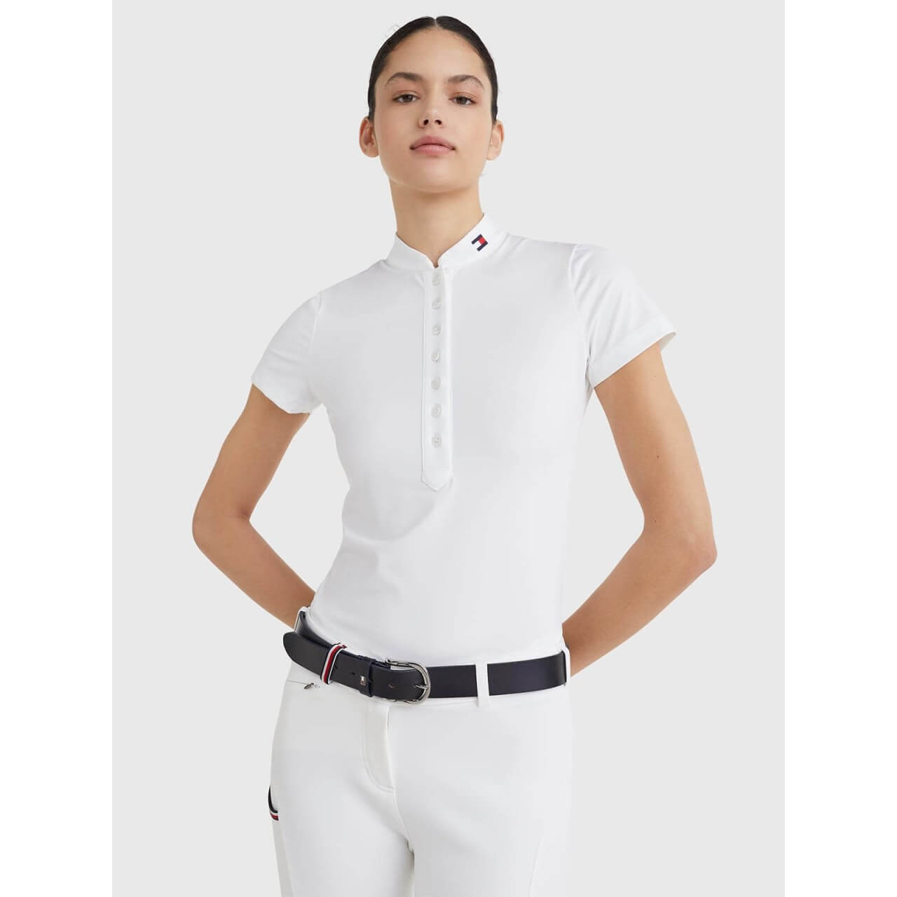 Tommy Hilfiger Equestrian Turniershirt Damen Short Sleeve Tommy Hilfiger Equestrian Turniershirt Damen Short Sleeve