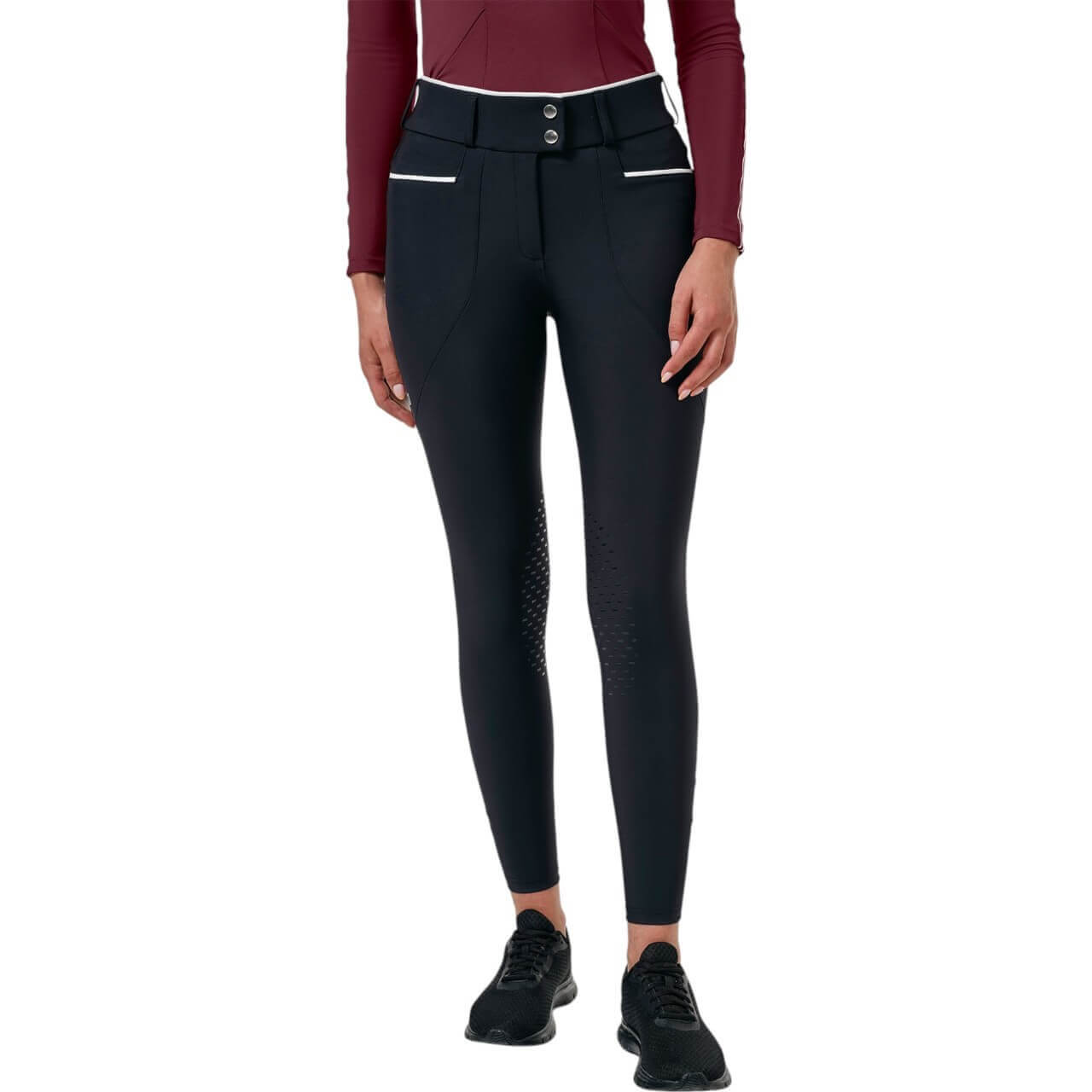 Equestrian Stockholm Reithose Damen Knee-Grip Airflow Luxe Damenreithose Equestrian Stockholm Reithose Damen Knee-Grip Airflow Luxe Damenreithose