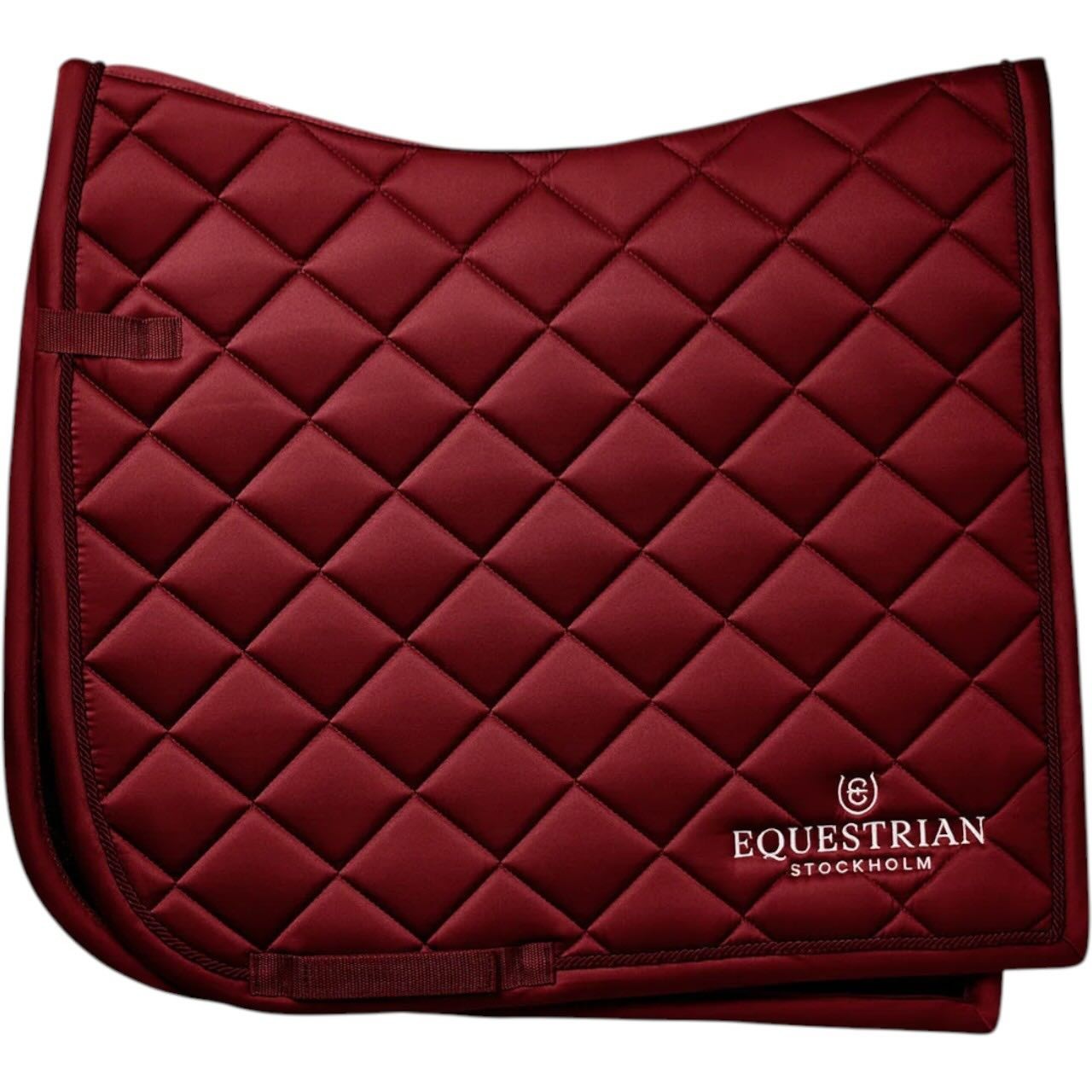 Equestrian Stockholm Dressurschabracke Line Bordeaux Schabracke Equestrian Stockholm Dressurschabracke Line Bordeaux Schabracke