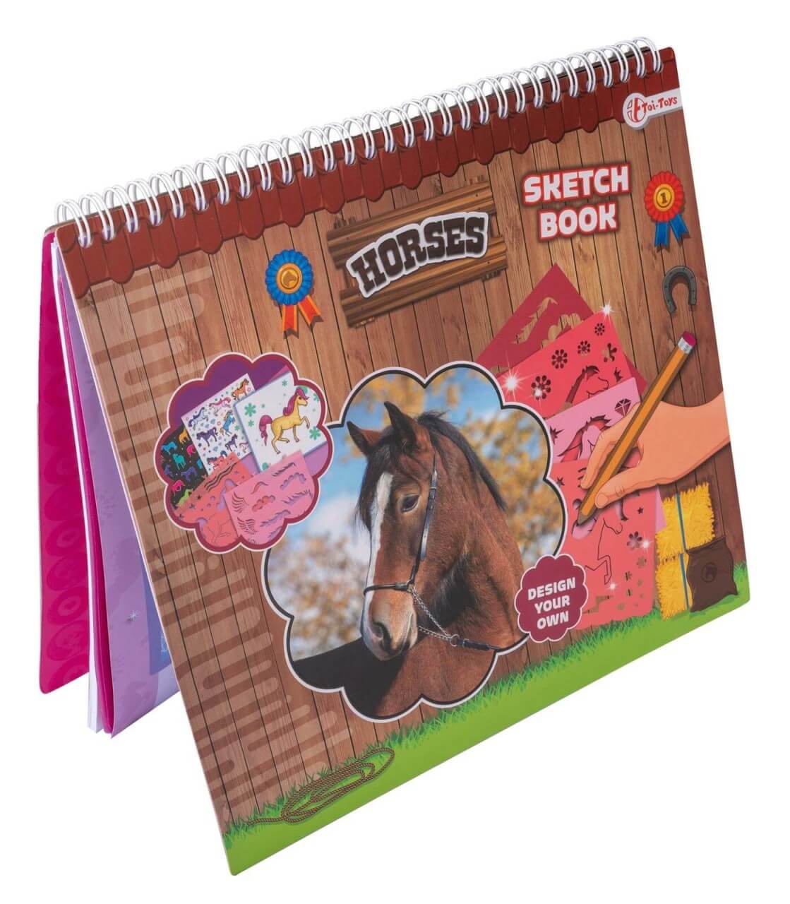 Waldhausen Skizzenblock Pferde - mit Schablone Waldhausen Skizzenblock Pferde - mit Schablone