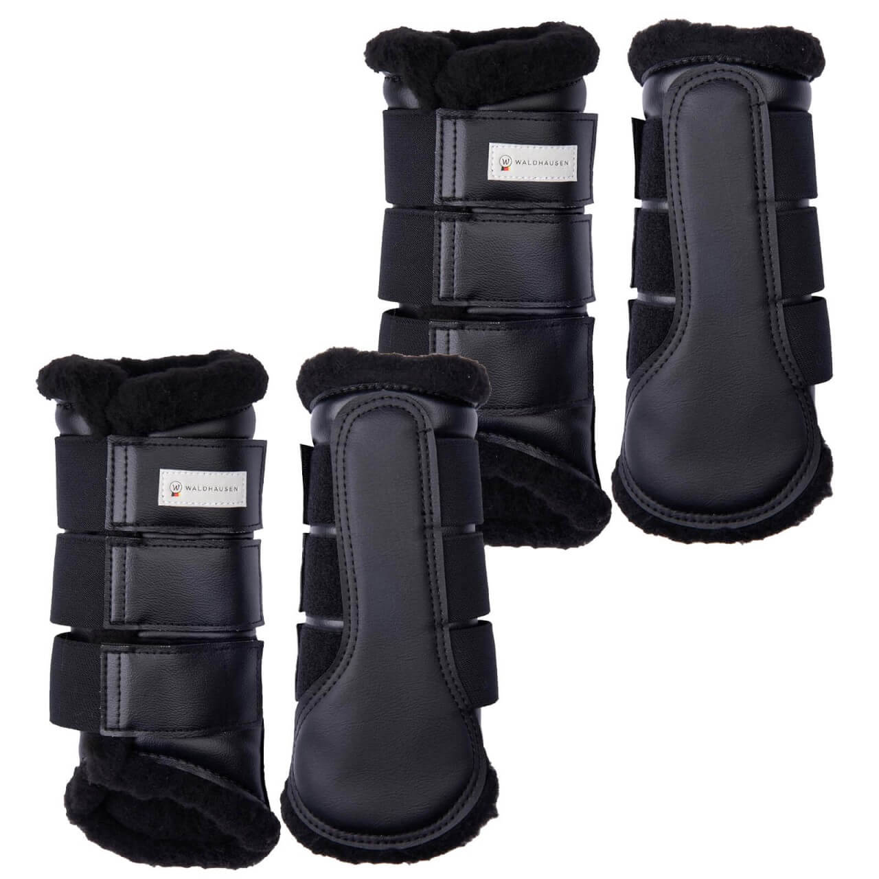 Waldhausen Gamaschen Set - Gamaschen Dressur Soft für Vorder- und Hinterbeine Waldhausen Gamaschen Set - Gamaschen Dressur Soft für Vorder- und Hinterbeine