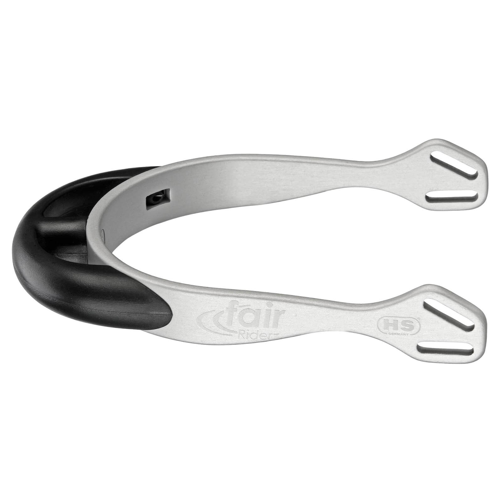 Sprenger Sporen FairRider 20mm Schwarz Dick Abgerundet Silber | kavalio - für mich und mein Pferd