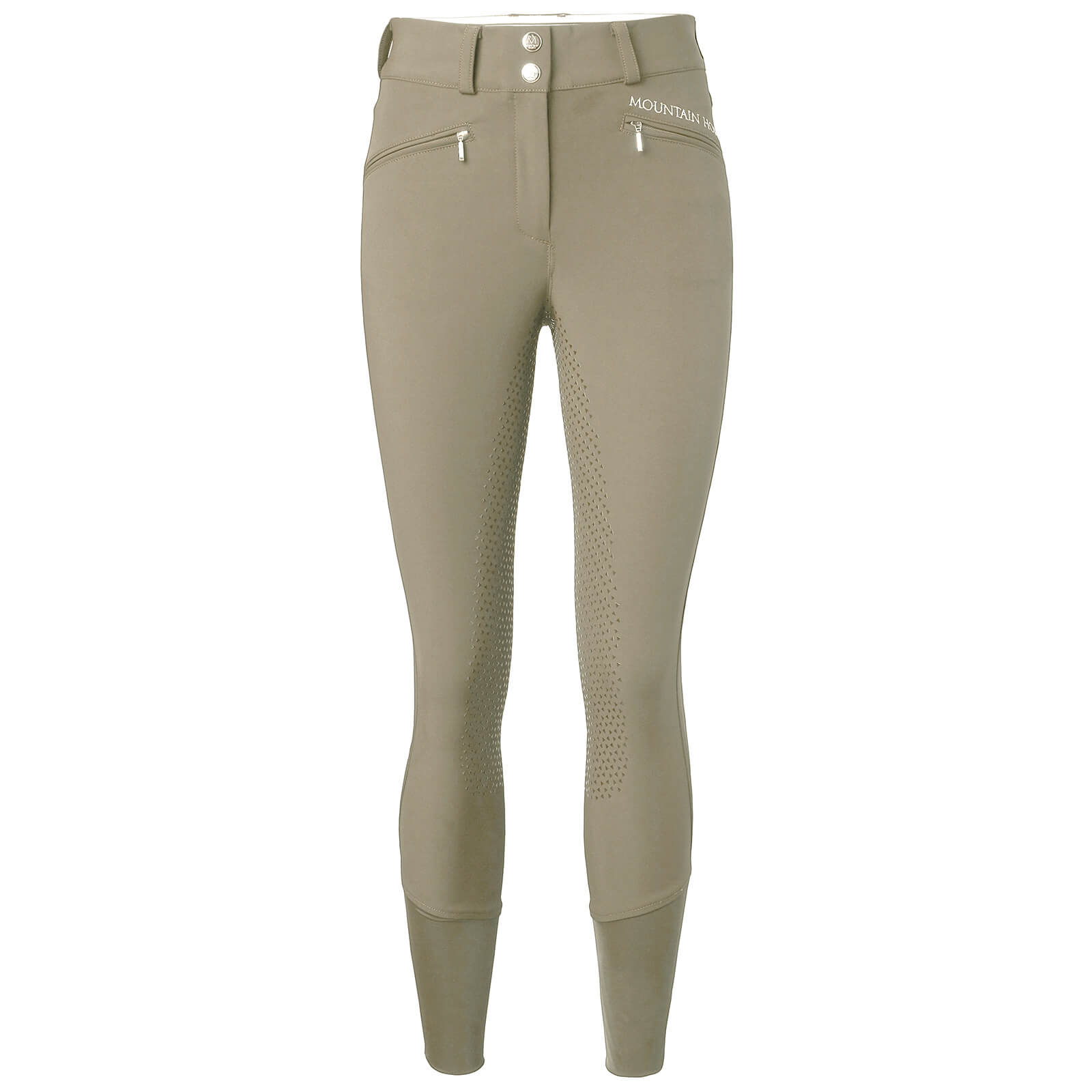 Mountain Horse Reithose Damen Full-Grip Diana Damenreithose Vollbesatz Grey 46 | kavalio - für mich und mein Pferd
