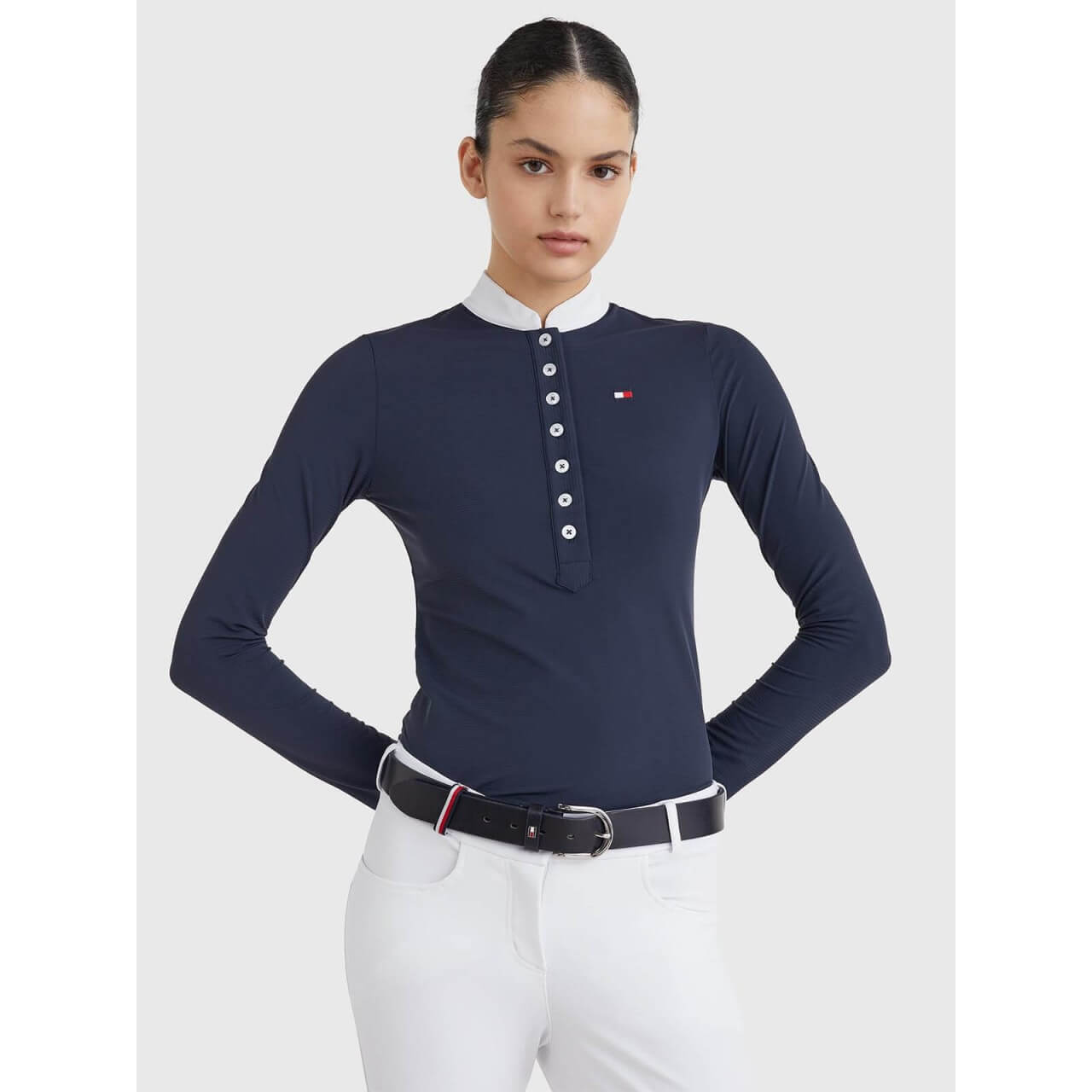 Tommy Hilfiger Equestrian Turniershirt Damen Longsleeve Tommy Hilfiger Equestrian Turniershirt Damen Longsleeve
