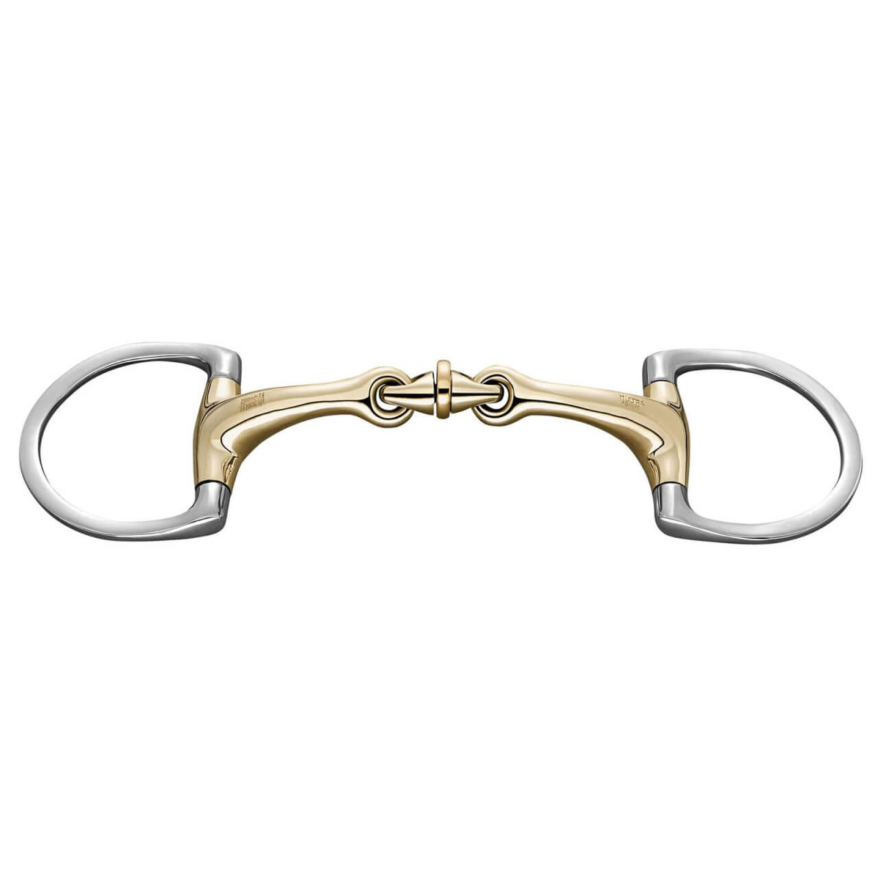 Sprenger D-Ring Trense Doppelt Gebrochen Dynamic RS WH Ultra 14 mm SENSOGAN® Rollengebiss Sprenger D-Ring Trense Doppelt Gebrochen Dynamic RS WH Ultra 14 mm SENSOGAN® Rollengebiss