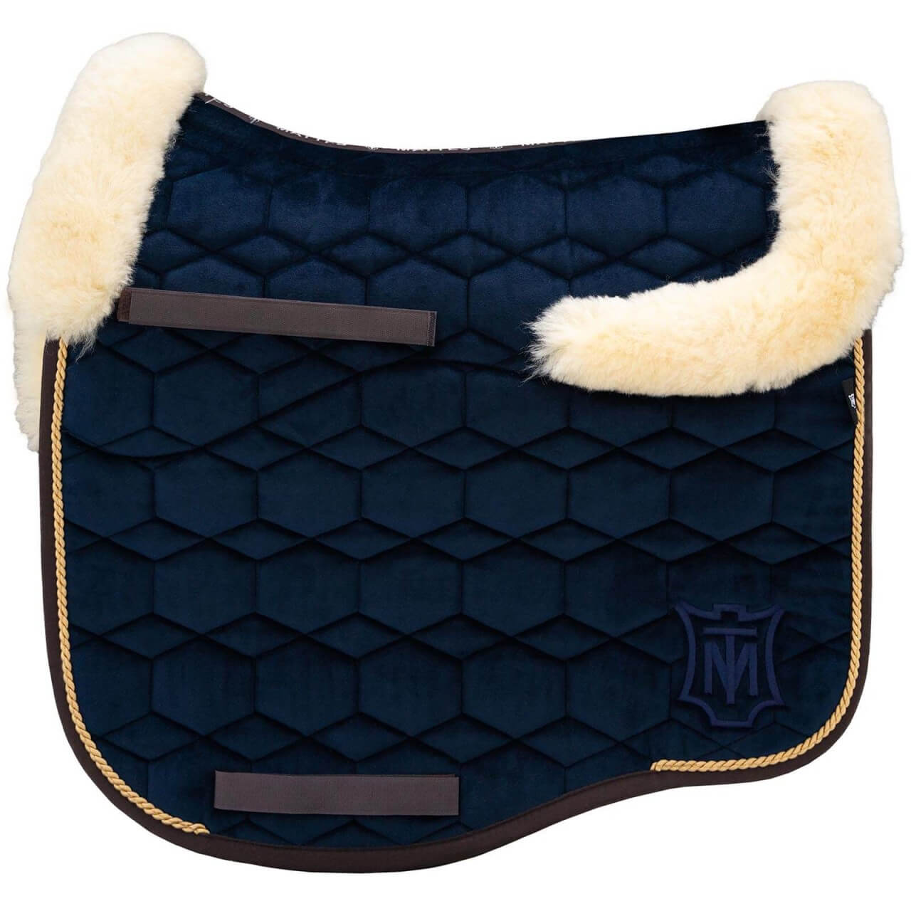 Mattes Schabracke Eurofit Samt mit Lammfell Dressurschabracke Mattes Schabracke Eurofit Samt mit Lammfell Dressurschabracke