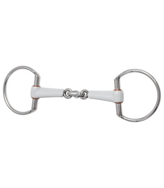 Olivenkopfgebiss Doppelt Gebrochen Medium 18 mm Trense Olivenkopfgebiss Doppelt Gebrochen Medium 18 mm Trense