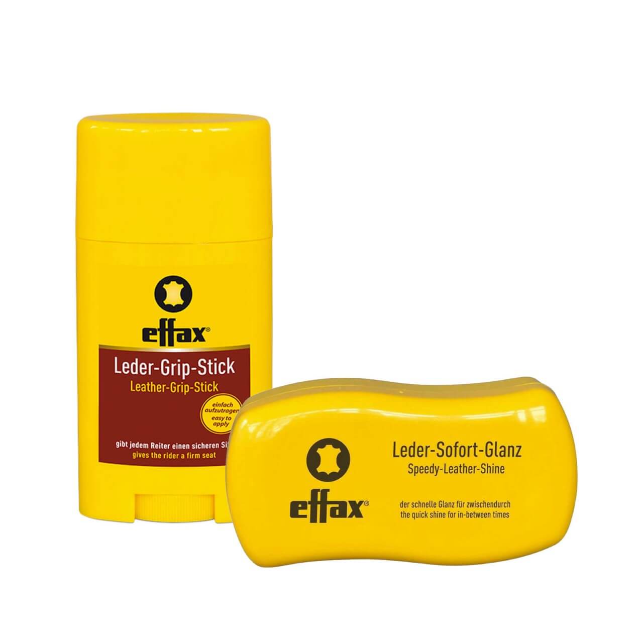 Effax Lederpflege Set klein - Leder-Grip-Stick & Leder Sofort-Glanz Effax Lederpflege Set klein - Leder-Grip-Stick & Leder Sofort-Glanz