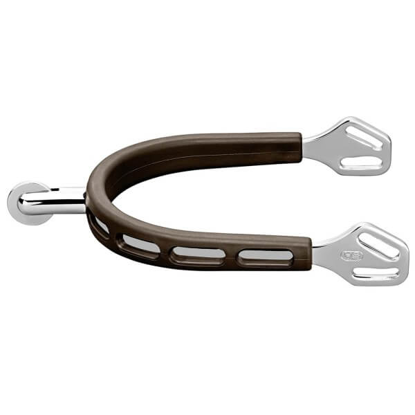 Sporen Ultra Fit Brown Grip 30MM mit Rad Sporen Ultra Fit Brown Grip 30MM mit Rad