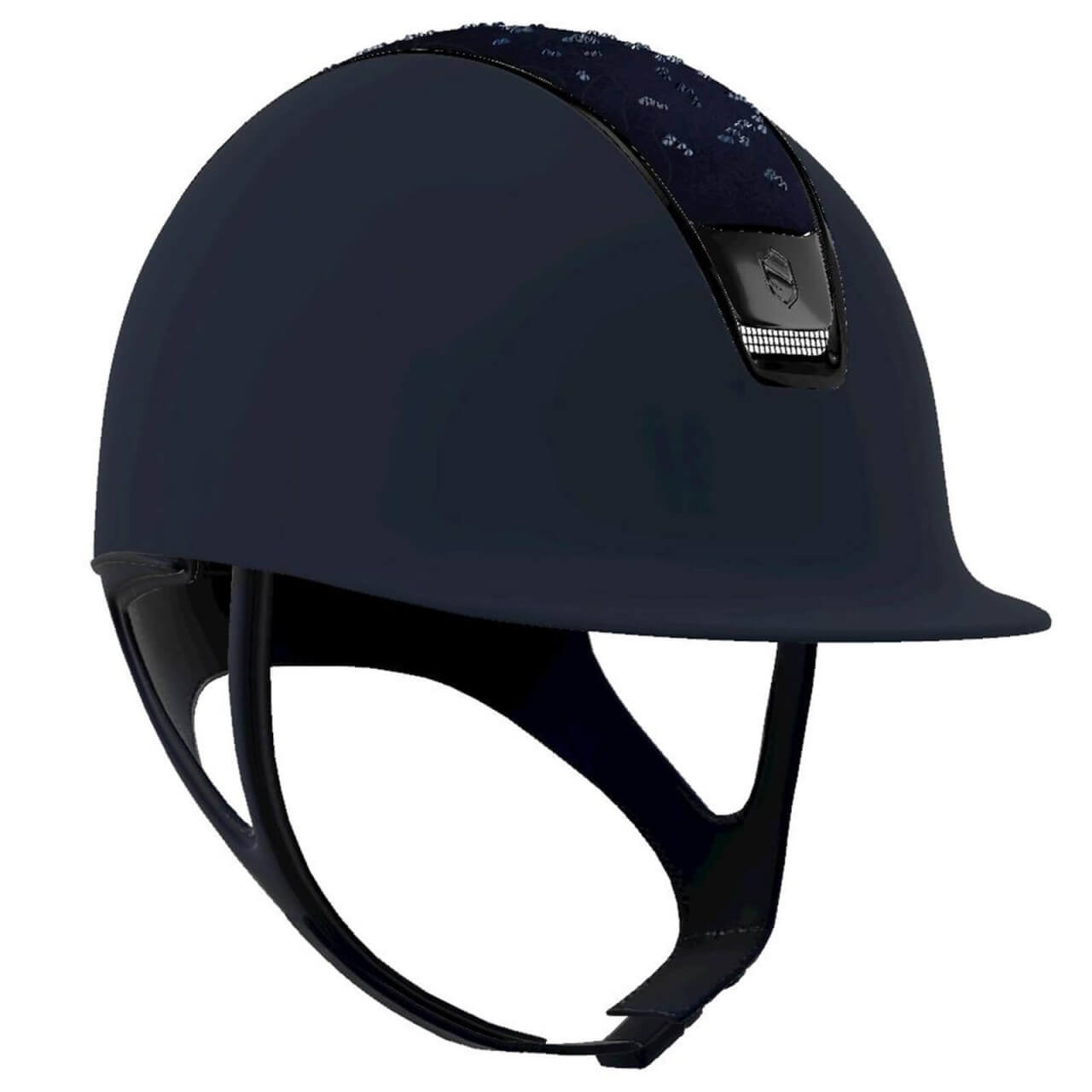 Samshield Reithelm 2.0 Blue Shadowmatt Top Crystal Leaf Trim Chrome Blason Chrome Samshield Reithelm 2.0 Blue Shadowmatt Top Crystal Leaf Trim Chrome Blason Chrome