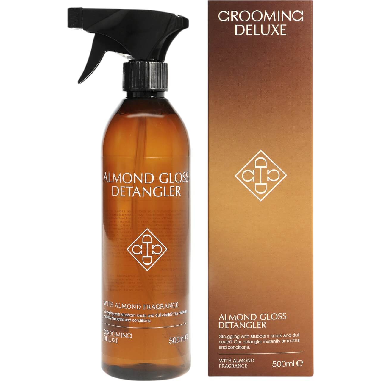Grooming Deluxe Mähnenspray Detangler Gloss Almond 500ml | kavalio - für mich und mein Pferd