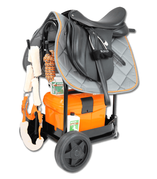 Sattelcaddy Stall-Carry Basket Sattelwagen Sattelcaddy Stall-Carry Basket Sattelwagen