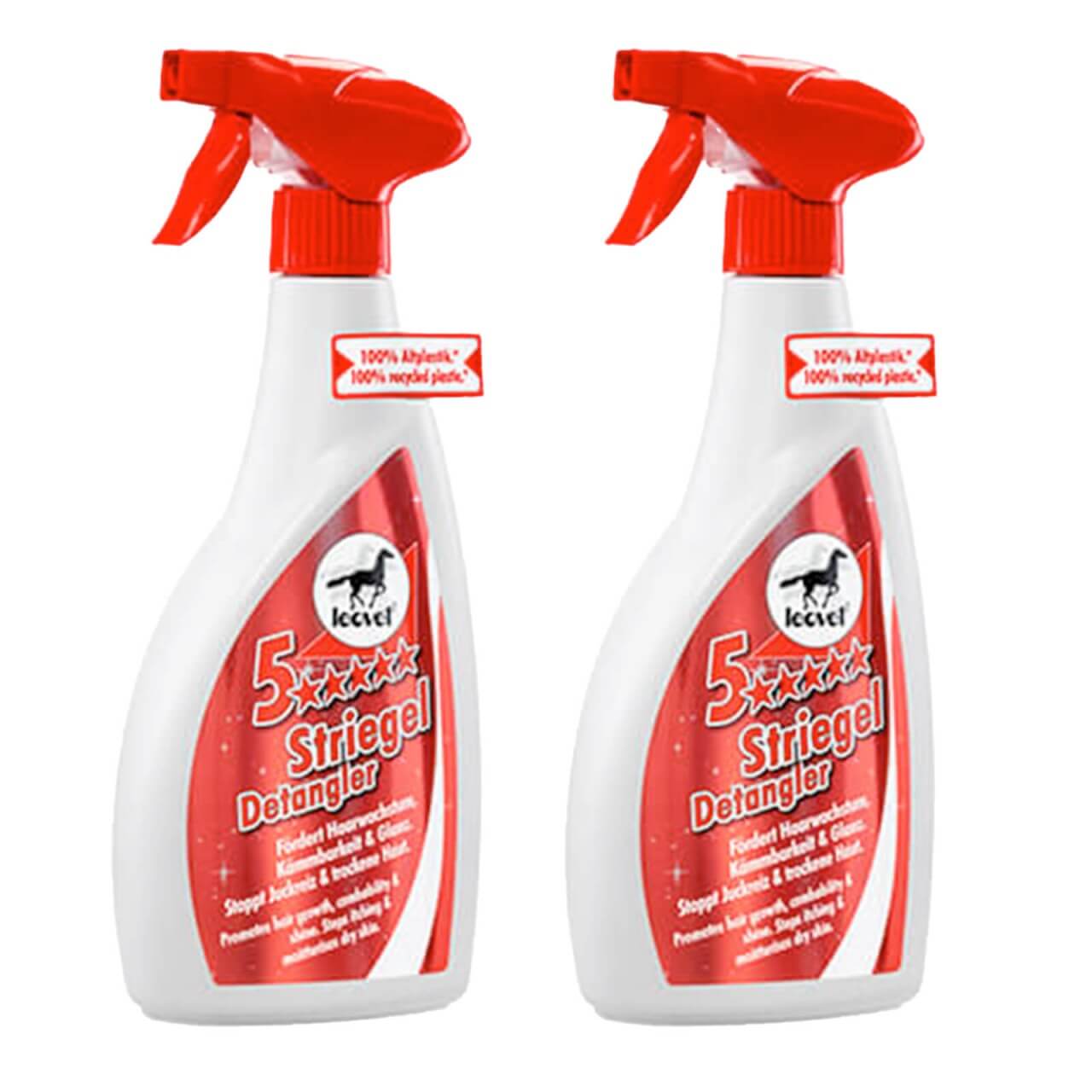 leovet 5-Sterne Striegel Doppelpack - Fell- und Langhaarspray im Vorteilspaket, 2x 550ml leovet 5-Sterne Striegel Doppelpack - Fell- und Langhaarspray im Vorteilspaket, 2x 550ml