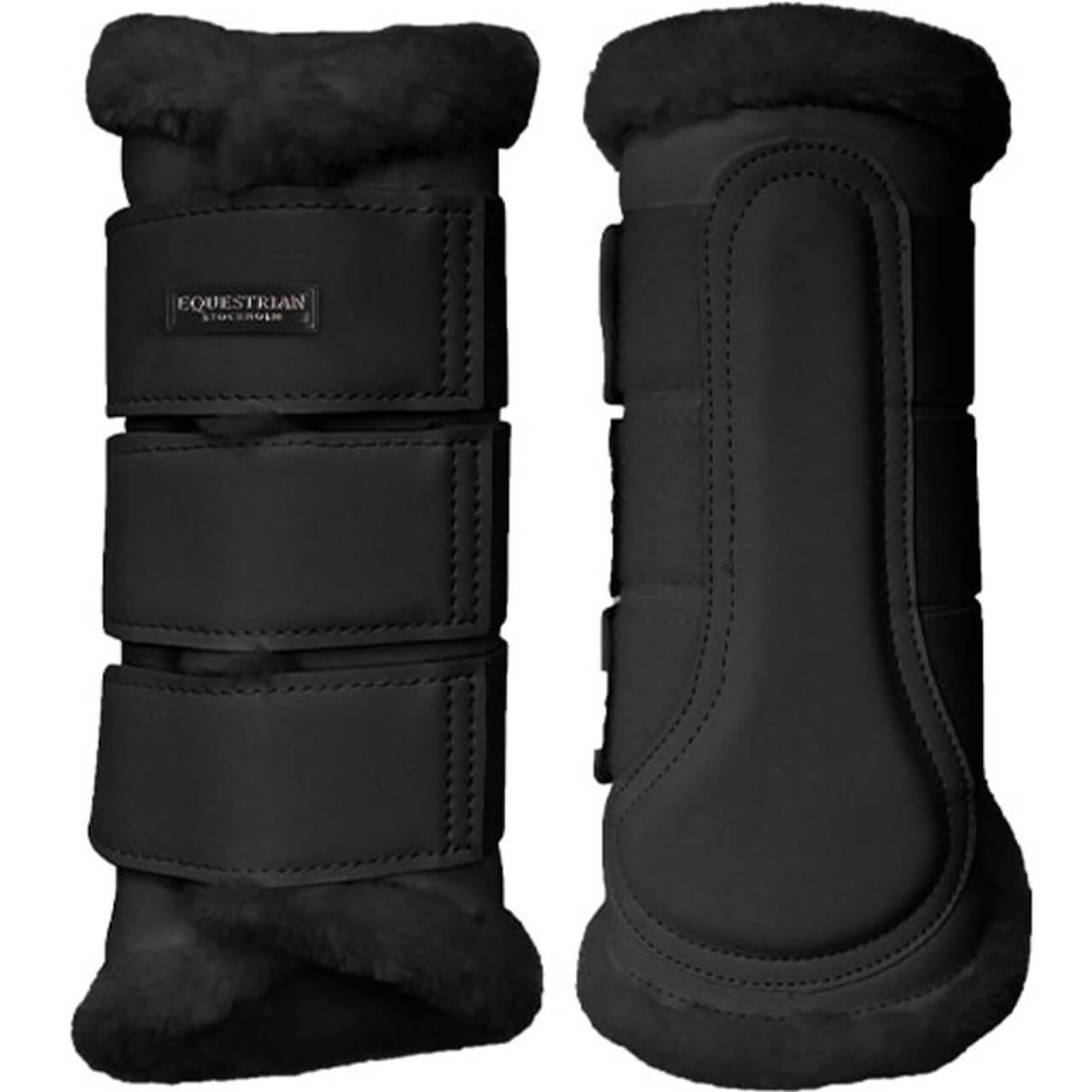 Equestrian Stockholm Gamaschen Black Brushing Boots Equestrian Stockholm Gamaschen Black Brushing Boots