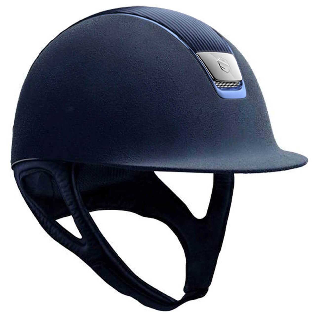 Samshield Reithelm Shadowmatt Premium Alcantara Blue Leather Blue Chrome Blue Chrome Silver Samshield Reithelm Shadowmatt Premium Alcantara Blue Leather Blue Chrome Blue Chrome Silver