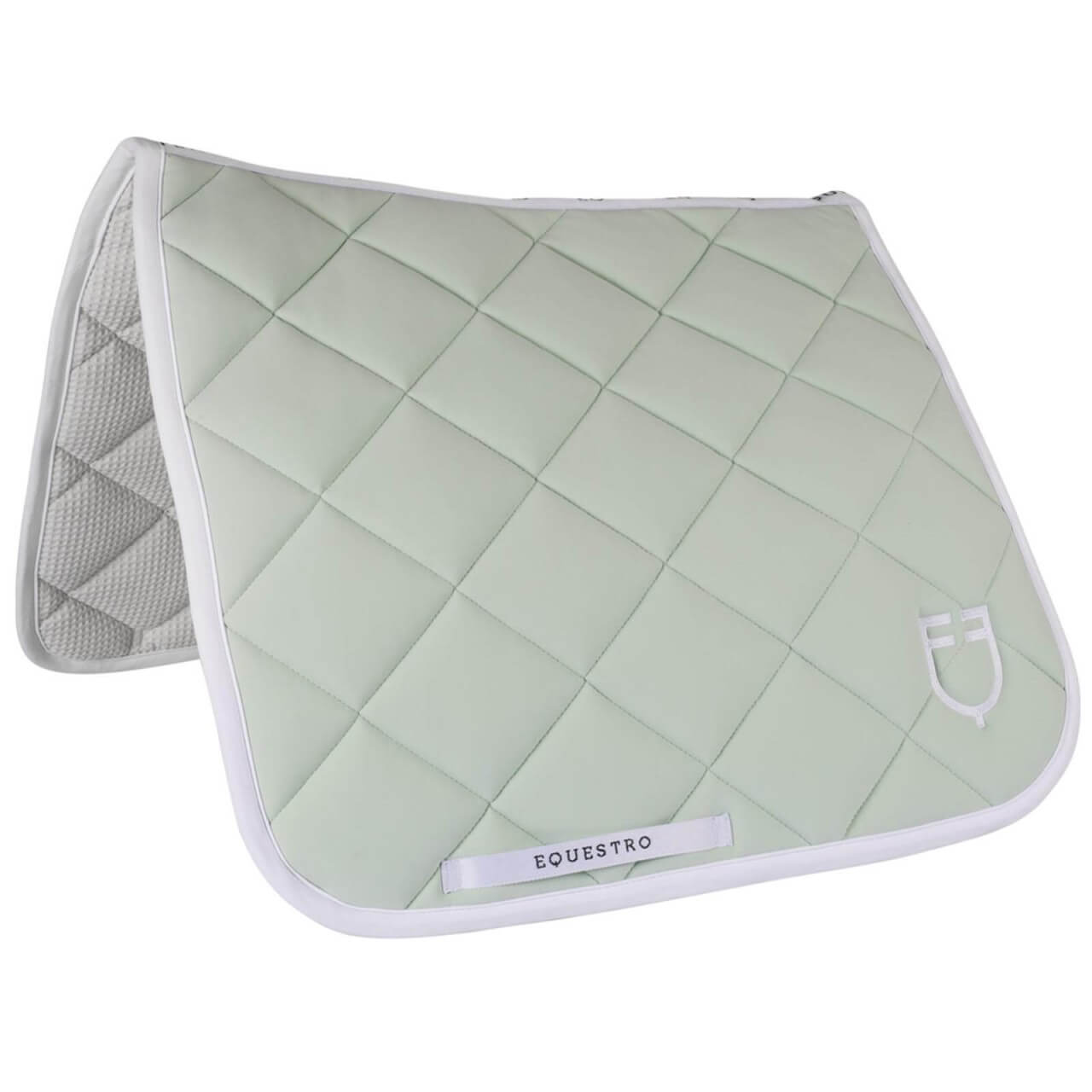 Equestro Schabracke Dressur Technical Fabric White Line Dressurschabracke Equestro Schabracke Dressur Technical Fabric White Line Dressurschabracke