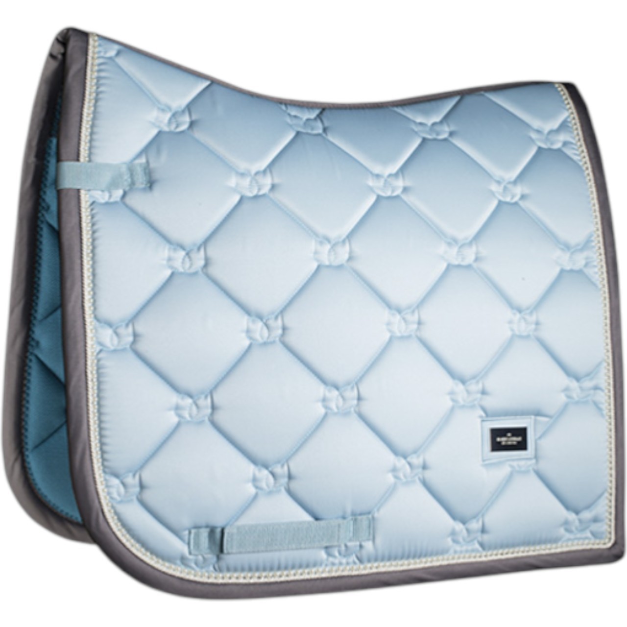 Equestrian Stockholm Dressurschabracke Ice Blue Pearl Equestrian Stockholm Dressurschabracke Ice Blue Pearl