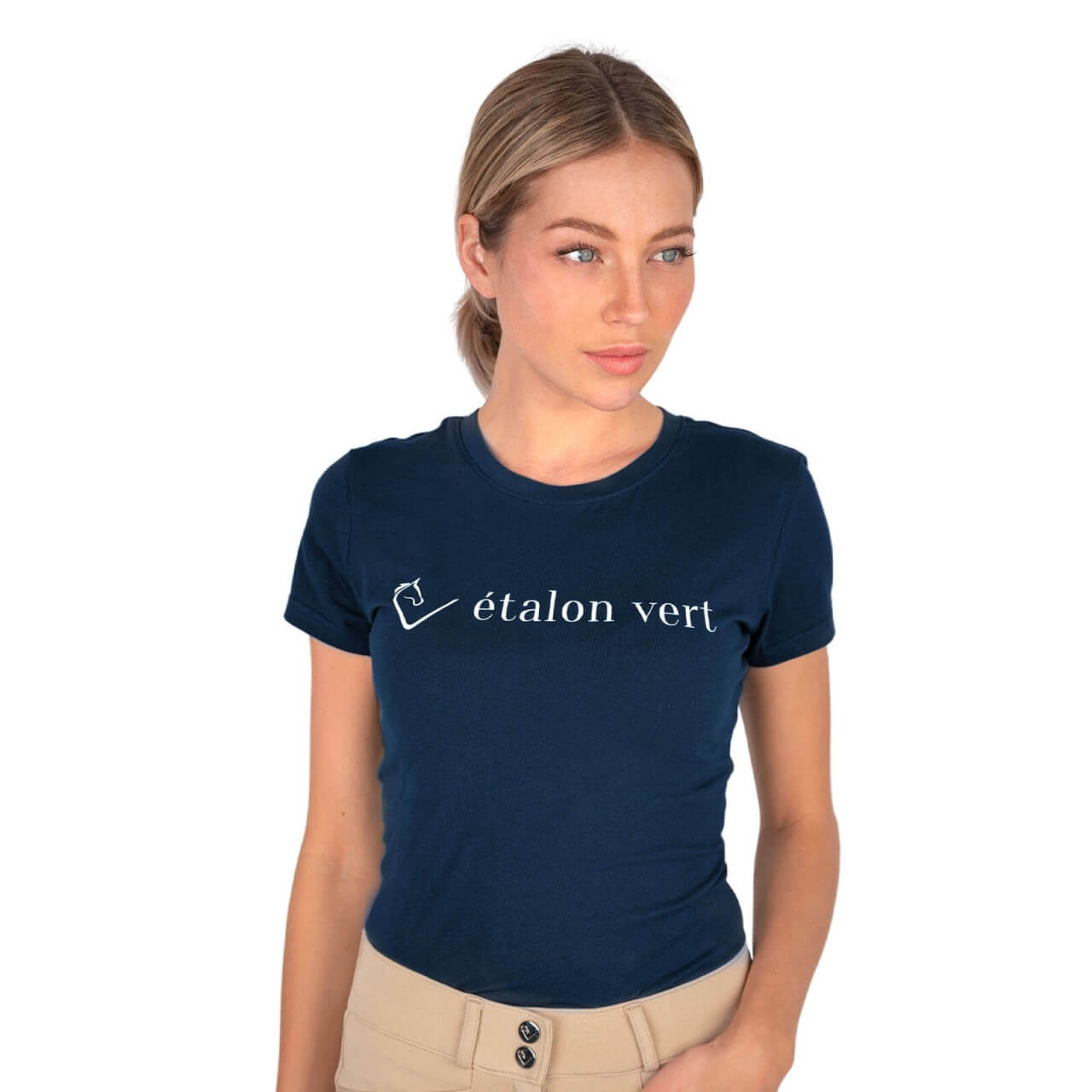 etalon vert T-Shirt Damen Quiwi Dream Logo Print Kurzarm etalon vert T-Shirt Damen Quiwi Dream Logo Print Kurzarm