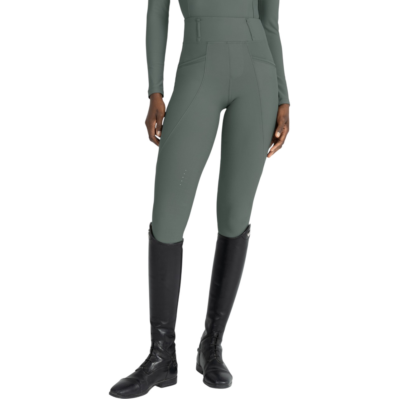 Maximilian Equestrian Reitleggings Damen Knee-Grip Pro Riding Leggings Ivy M | kavalio - für mich und mein Pferd