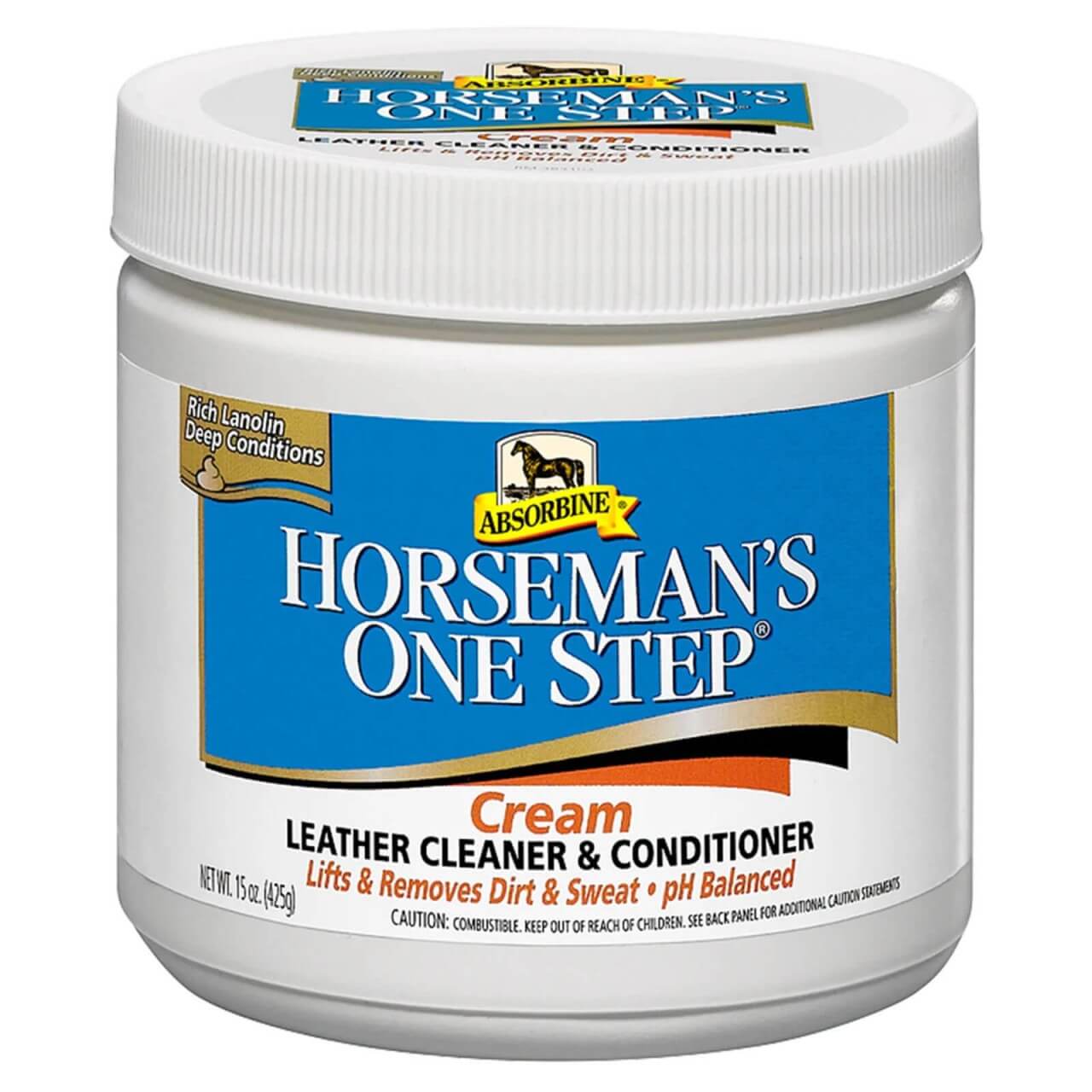 Absorbine Lederpflege Horseman's One Step Cream Lederreiniger Absorbine Lederpflege Horseman's One Step Cream Lederreiniger