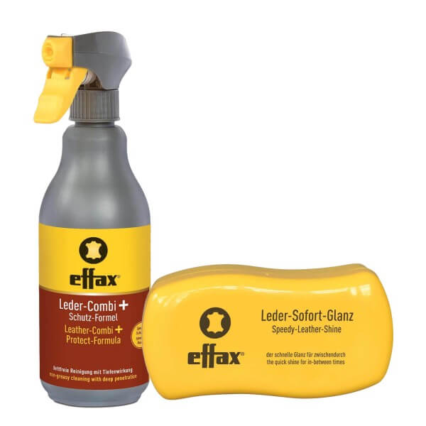 Lederpflege Set Basic - Leder-Combi + Schutz-Formel & Leder Sofort-Glanz Lederpflege Set Basic - Leder-Combi + Schutz-Formel & Leder Sofort-Glanz