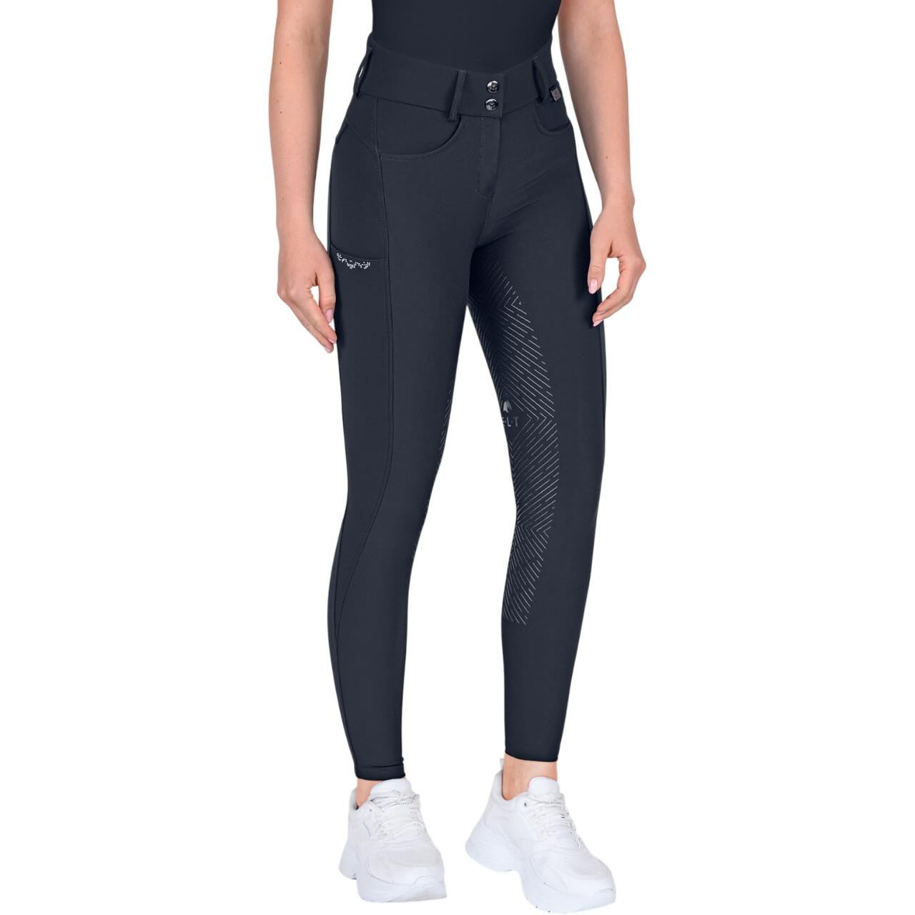 E.L.T Reithose Damen Full-Grip Comfort Ride Glam HW 2025 Damenreithose Tiefblau 38 | kavalio - für mich und mein Pferd