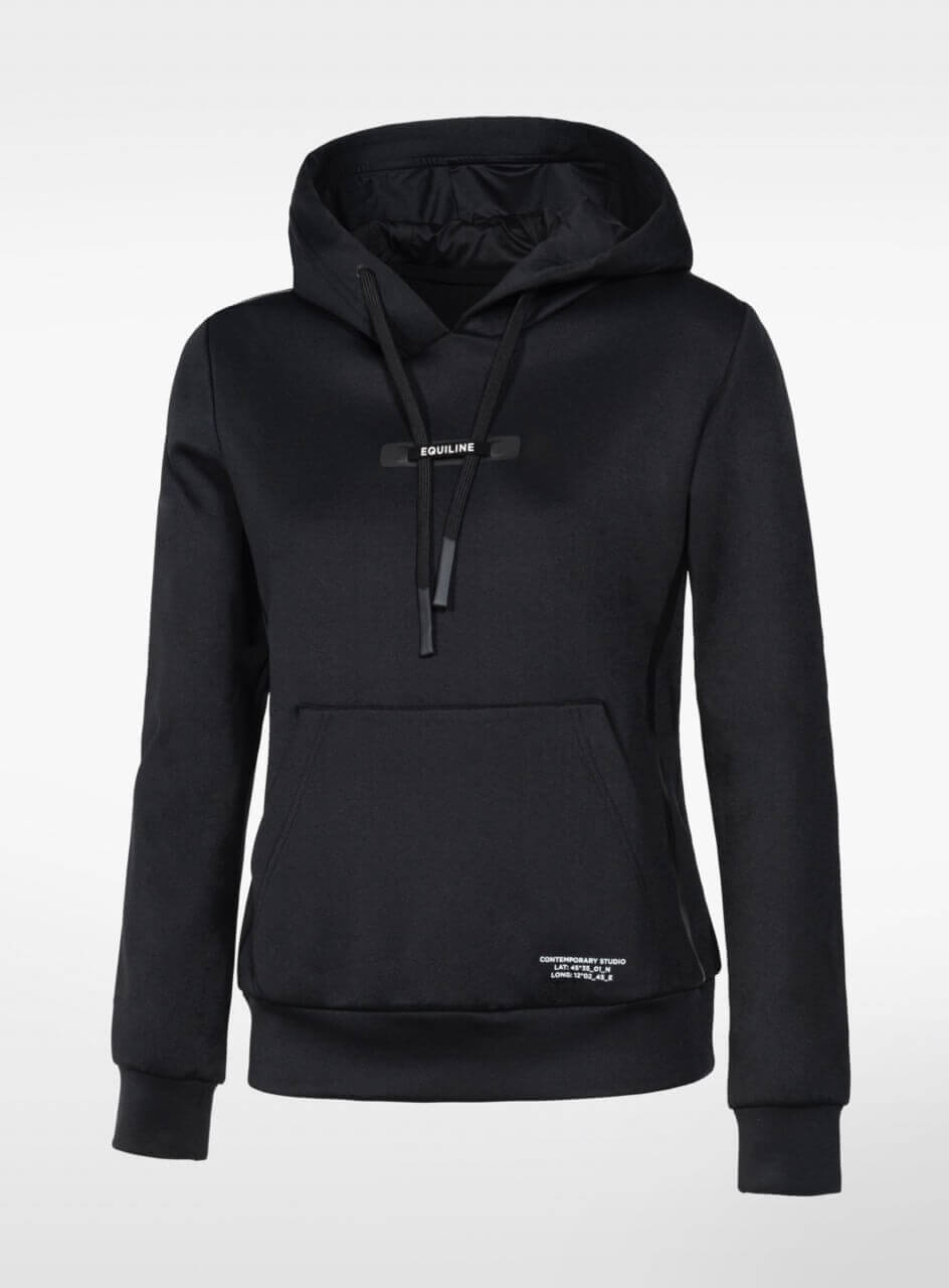 Equiline Pullover Damen Cusac HW 2024 Fleecehoodie Equiline Pullover Damen Cusac HW 2024 Fleecehoodie