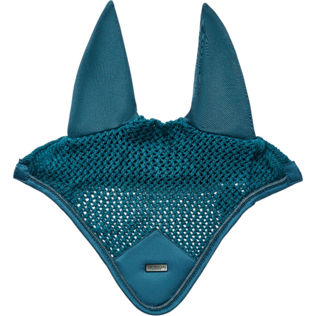 Equestrian Stockholm Fliegenhaube Modern Teal Blue Fliegenmütze Equestrian Stockholm Fliegenhaube Modern Teal Blue Fliegenmütze