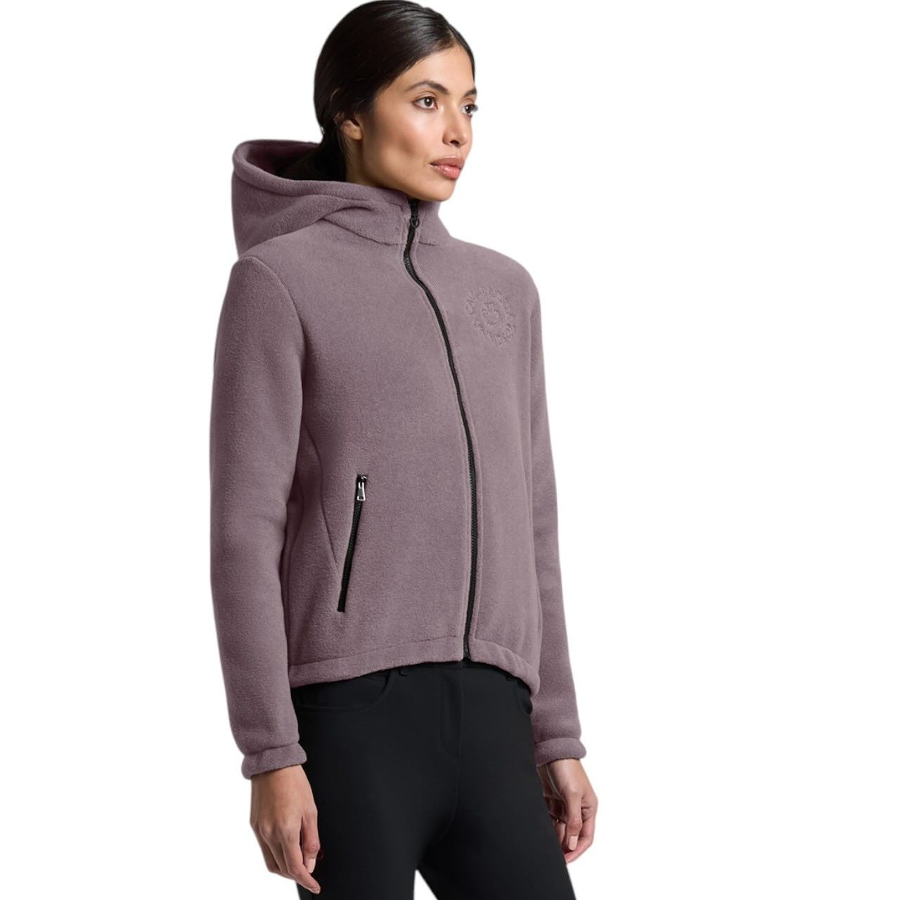Cavalleria Toscana Fleecejacke Damen HW 2025 Zip-Hoodie Cavalleria Toscana Fleecejacke Damen HW 2025 Zip-Hoodie