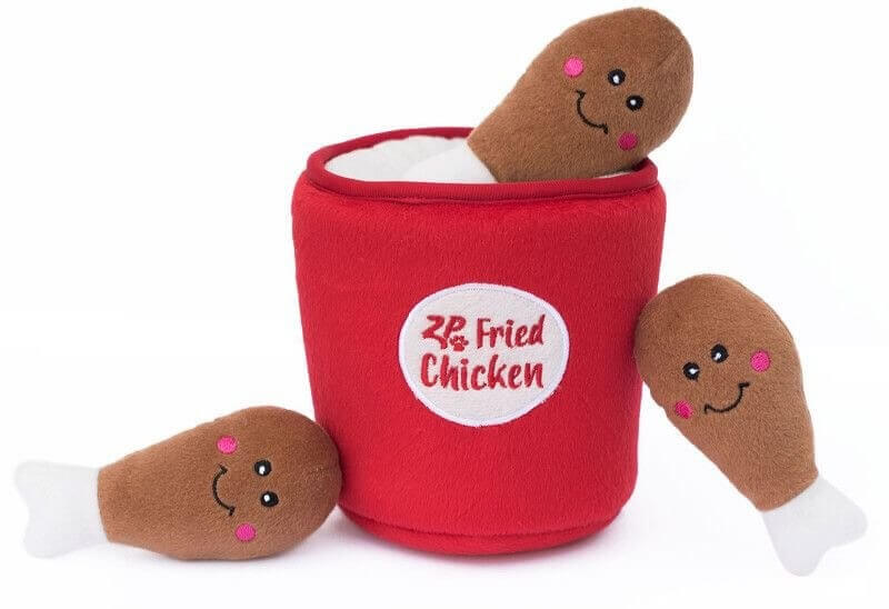 ZippyPaws Hundespielzeug Chicken Bucket ZippyPaws Hundespielzeug Chicken Bucket