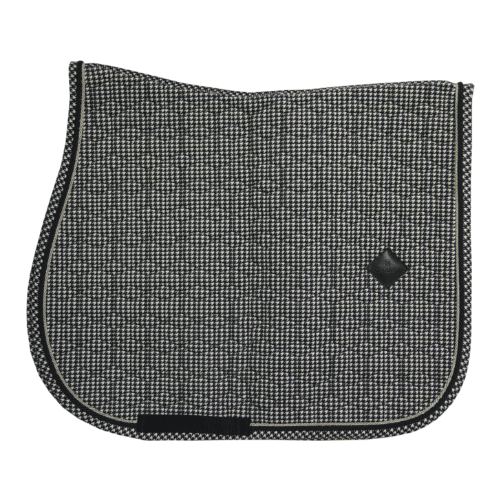 Kentucky Horsewear Springschabracke Pied-De-Poule Sattelunterlage Kentucky Horsewear Springschabracke Pied-De-Poule Sattelunterlage