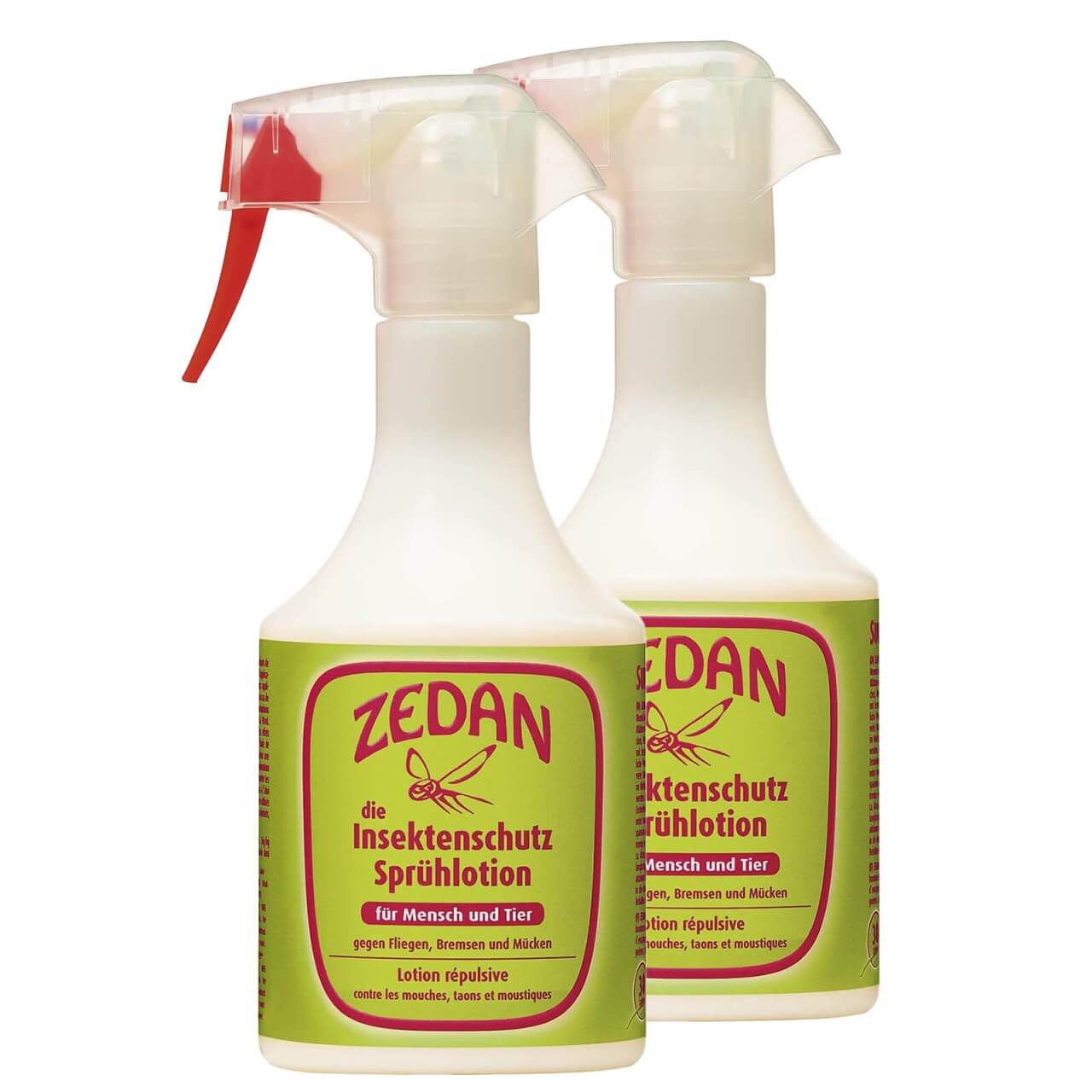 ZEDAN SP Insektenschutz 2er Set - Sprühlotion Insektenspray im Doppelpack, 2x 500ml ZEDAN SP Insektenschutz 2er Set - Sprühlotion Insektenspray im Doppelpack, 2x 500ml