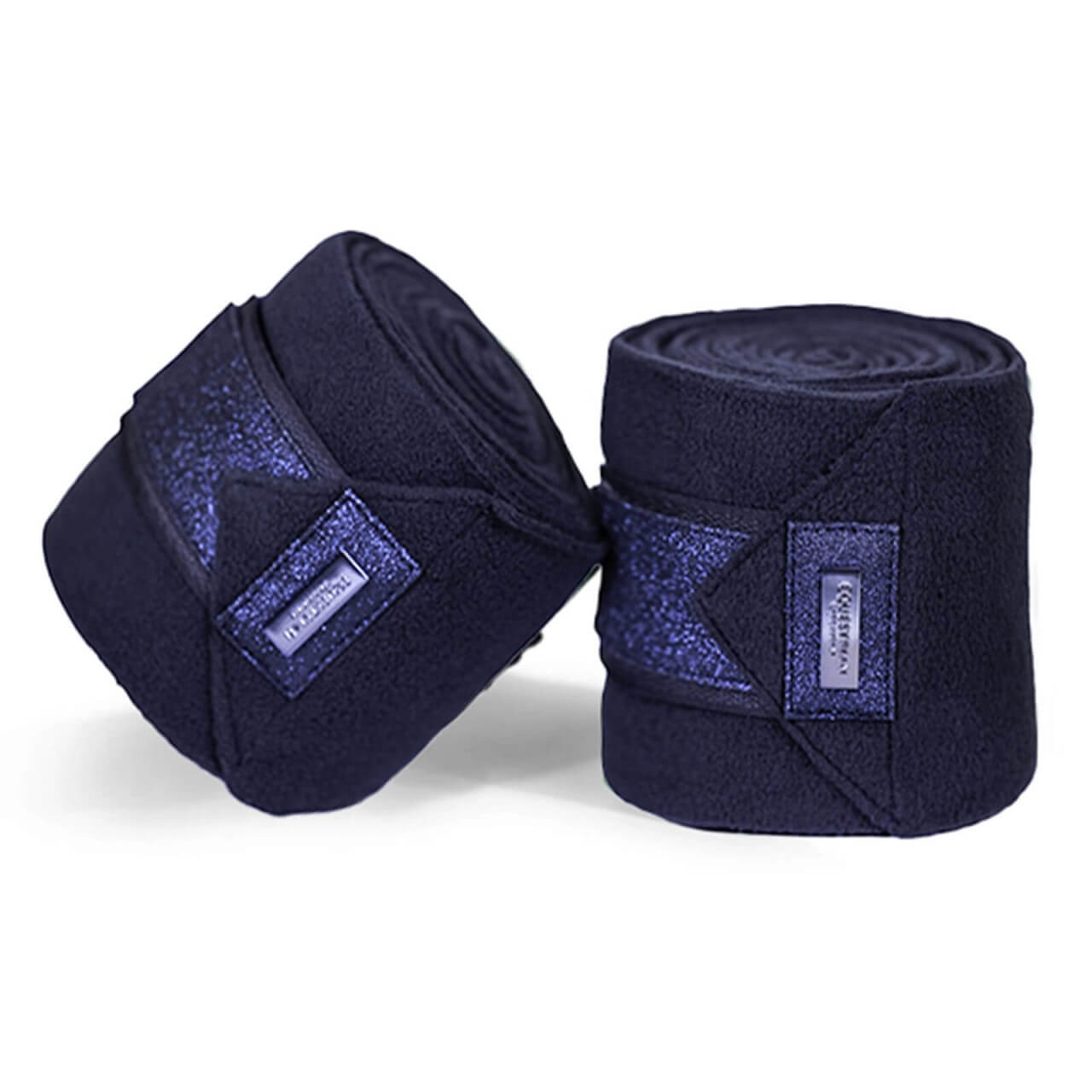 Equestrian Stockholm Bandagen Blue Meadow Glimmer Fleecebandagen Equestrian Stockholm Bandagen Blue Meadow Glimmer Fleecebandagen