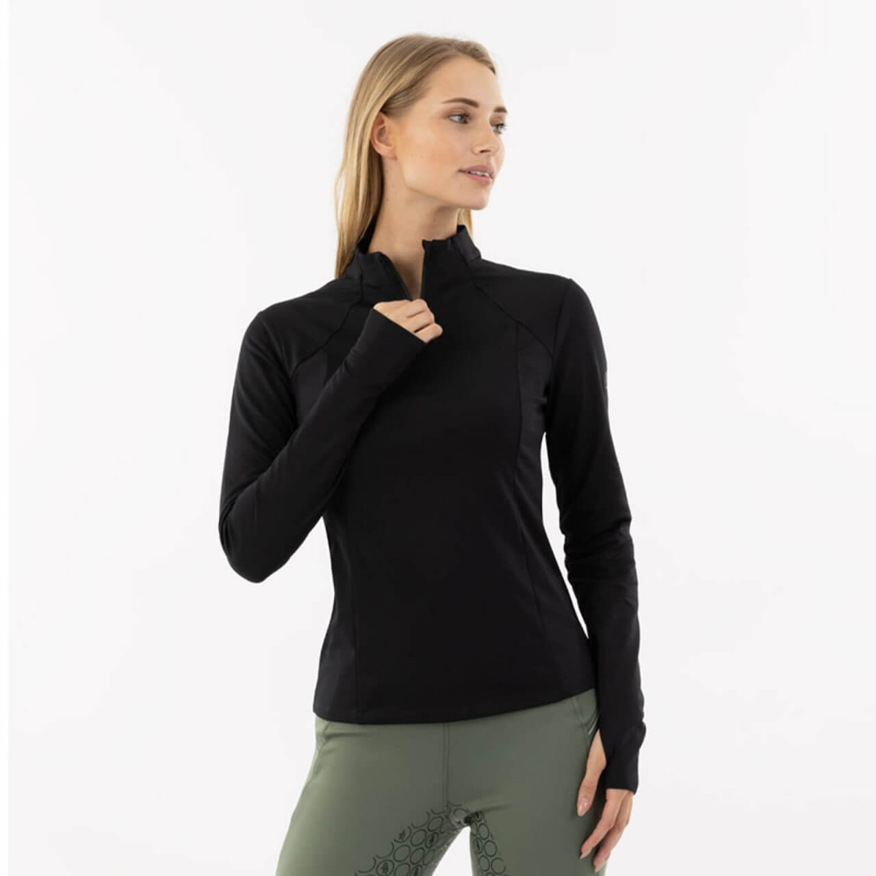BR Pullover Damen Franka HW 2024 Half Zip-Up Pullover BR Pullover Damen Franka HW 2024 Half Zip-Up Pullover
